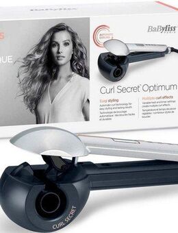 BaByliss Lockenstyler C1600E Curl Secret Optimum, Ionen-Keramik-Beschichtung, Auto-Curler mit LCD-Display