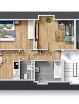 Charmante 2-Zimmer-Wohnung mit ausbaufähiger Mansarde in ruhiger Lage in der Südstadt - Braunschweig