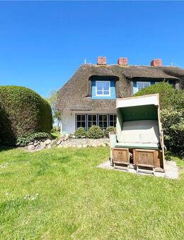 Charmantes Reihenendhaus unter Reet mit Süd-West Garten - Sylt