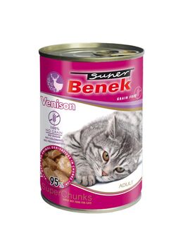 Super Benek Getreidefrei Chunks 10 x 415 g - Wild in Sauce