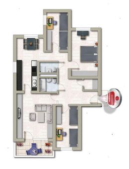 4 Zimmer Wohnung / HDH-Mittelrain - Heidenheim (Brenz)