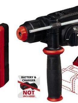 Einhell Akku-Bohrhammer TE-HD 18/20 Li - Solo, max. 1300 U/min, Power X-Change, ohne Akku, inkl. E-Box Aufbewahrungskoffer