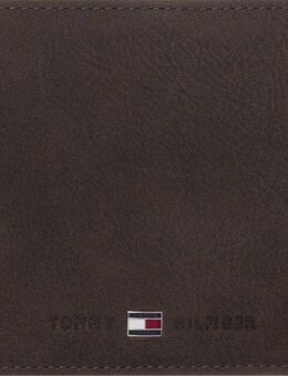 Tommy Hilfiger Geldbörse JOHNSON CC AND COIN POCKET, im kleinen Format aus hochwertigem Leder