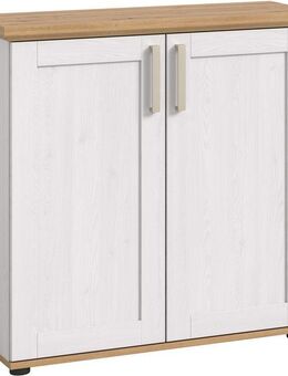 Home affaire Kommode Cosenza, Cosenza Highboard 88 cm, 2 Türen, 3 Fächer, Wohnzimmer