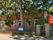 HORN IMMOBILIEN ++ denkmalgeschütztes Fachwerkhaus in Bergholz bei Löcknitz - Bergholz