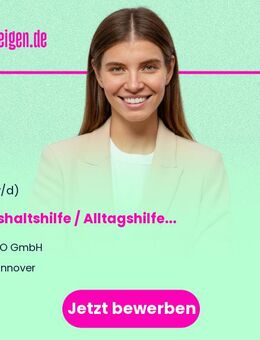 Haushaltshilfe / Alltagshilfe (m/w/d) - Hannover