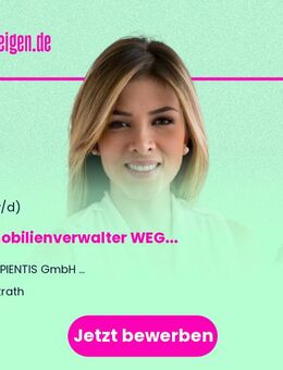Immobilienverwalter WEG (m/w/d) - Erkrath (Fundort des Neanderthalers)
