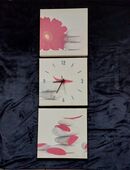 Wanduhr auf Bild 3tlg. 6 Bilder in 34376