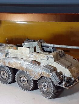 Selten MEBANOL – MEBA Militärmodelle, Messing, 1:25, OVP, Top Zustand, 8 Rad-Panzerspähwagen 234 7,5 cm PaK - Bovenden