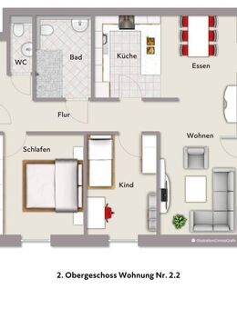 Erstklassige Etagenwohnung mit Aufzug und Balkon!! - Dülmen