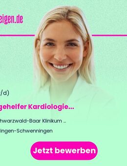 Pflegehelfer (w/m/d) Kardiologie - Villingen-Schwenningen