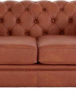 Home affaire Chesterfield-Sofa Reims, mit echter Chesterfield-Knopfheftung, hochwertige Verarbeitung
