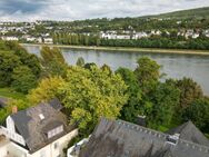 Koblenz-Oberwerth! Rheinblick total! Wohnen in der 1. Reihe! Maisonettewohnung in bester Lage - Koblenz