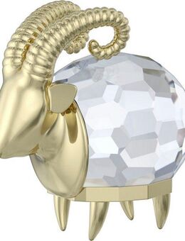 Swarovski Dekofigur Kristallfigur Sammelfigur Zodiac Steinbock (1 St), Swarovski® Kristall