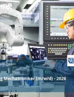 Ausbildung Mechatroniker (m/w/d) - 2026 - Tettnang