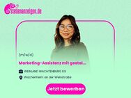 Marketing-Assistenz mit gestalterischem Hintergrund (m/w/d) - Wachenheim (Weinstraße)