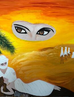 Bild auf Leinwand 60x80 - Bad Lippspringe Zentrum