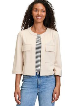 Betty&Co Jackenblazer Betty & Co Casual-Jacke mit Taschen Material