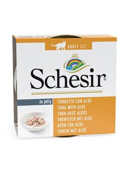 Schesir in Gelee 6 x 85 g - Thunfisch mit Aloe