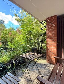 Idyllisch gelegen 1-Zimmer-Erdgeschosswohnung mit Terrasse, Garten & Stellplatz - Hannover