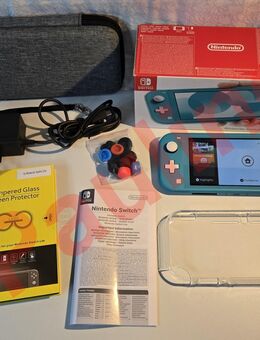 Nintendo Switch Konsole Lite Türkis + Garantie + Zubehör - Leverkusen