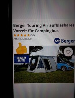 Vorzelt von Berger groß - Wolfratshausen