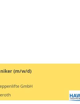 Servicetechniker (m/w/d) - Ruppichteroth
