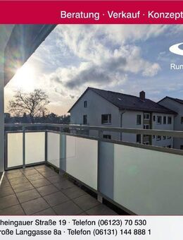 Super Eigentumswohnung mit Balkon und weitläufigem Blick - Mainz