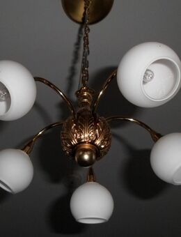 Wunderschöne Deckenlampe, (teil-) vergoldet, Vintage! - Hürth