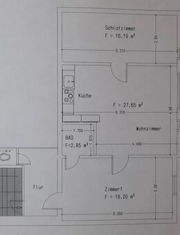 Neu sanierte DG-Wohnung wartet auf Sie - Köthen (Anhalt)