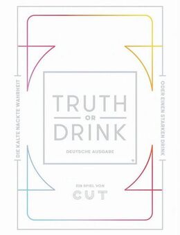 HUCH! Spiel Truth or Drink, Partyspiel