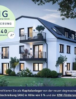 2-Zimmer-Dachgeschoss-Wohnung mit Balkon in ruhiger, stadtnaher Lage in Trudering - München