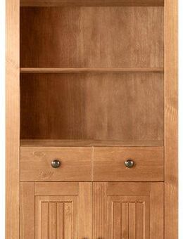 Home affaire Bücherregal Liotta, mit 3 verstellbare Einlegeböden, 1 Schubkasten, massives Kiefernholz