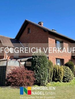 Solides Zweifamilienhaus mit Gartenidylle in Löhne-Mennighüffen! - Löhne
