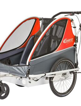 Kindercar Twin Sport – Vorführmodell rot/grau zum Sonderpreis - Karlsruhe