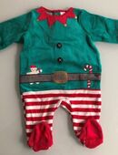 Baby-Schlafanzug Strampler- Bio-Baumwolle Nikolaus Christmas Weihnachten Jungen Mädchen Kinder Baby-Schlafanzug Gr. 80 in 72459