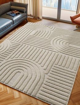 Ayyildiz Teppiche Designteppich ART 1121 Boho Design, rechteckig, Höhe: 20 mm, auch als Läufer und in rund, 3D Optik, Boho, skandinavisch, Wohnzimmer