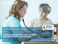 Sachkundige Person nach § 14 AMG / Qualified Person (QP) (m/w/d) - Berlin