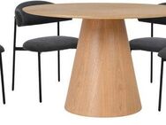 byLIVING Esstisch Rond, mit Echtholz-Furnier Eiche natur,rund, Durchmesser 120 cm