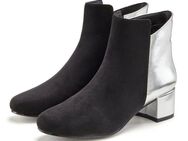 LASCANA Stiefelette mit komfortablem Blockabsatz, Stiefel, Boots VEGAN