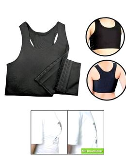 Brustbinder Tanktop Lesbisch Bandage Schwarz Gr.S L M XL XXL 16,90 €* - Villingen-Schwenningen