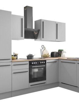 BASIC by Balculina Winkelküche Denver, Küche BxHxT 280/115 x 211 x 60, Breite 280 cm, wahlweise mit E-Geräten und Induktion