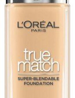 L'ORÉAL PARIS Foundation L'Oréal Paris True Match Foundation, Spendet Feuchtigkeit, mittlere Deckkraft, passt sich dem Hautton an.