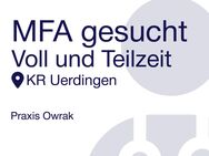 Medizinische Fachangestellte (MFA) in Voll- und/oder Teilzeit gesucht - Krefeld