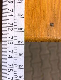 Stehtisch Gussfuß lackiert lasiert - Warendorf