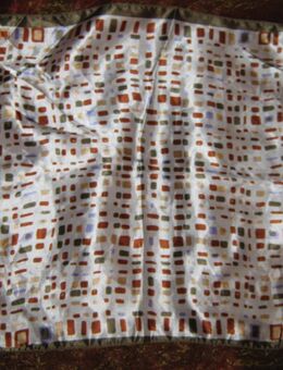 NEU * Modern * chic * klassisch * elegant * schimmernd * Seiden- Satin * DESIGNER * Niki * Nicky * Hals * Tuch * Scarf * kahki- grün * braun * weiß * flieder * nude * Pastell * - Riedlingen