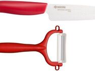 KYOCERA Messer-Set GEN (Set, 2-tlg), scharfe Hochleistungskeramik-Klinge, (Universalmesser, Sparschäler)