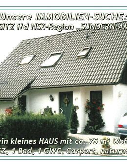 MIET-Gesuch: 3-4 ZKDB WOHNUNG i|d NRW-Region „MÜNSTERLAND" / "nördl. RUHRGEBIET“ mit Balkon o. Terrasse, naturnah. - Lüdinghausen