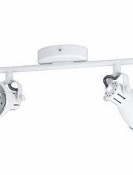 EGLO Deckenspot SERAS 1, LED wechselbar, Warmweiß, LED Deckenleuchte, LED Deckenlampe, weiß, Leuchtmittel inkl.