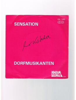 Orchester Peter Asam-Edmund Kötscher-Sensation-Dorfmusikanten-Vinyl-SL,1989 - Linnich